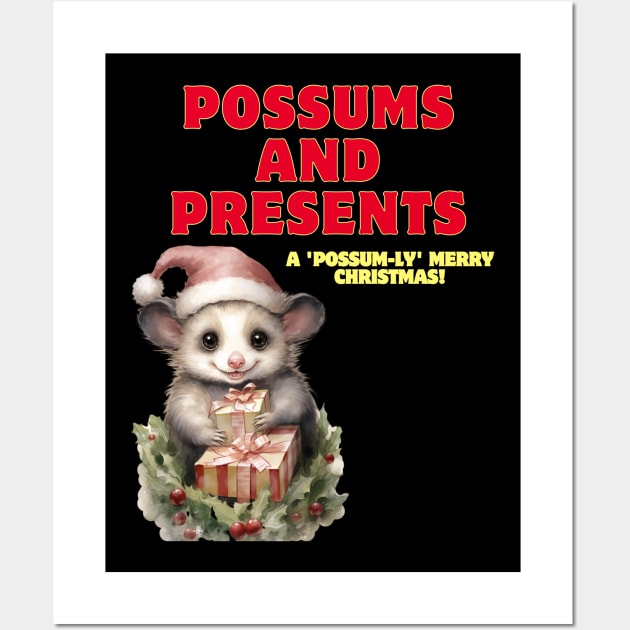 Possums and Presents Wall Art by FehuMarcinArt